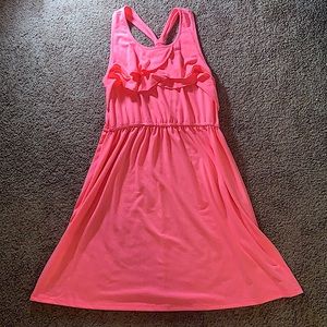 Never worn, pink dress